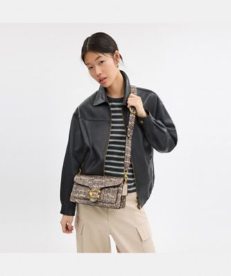 【三越伊勢丹限定商品】タビー　ショルダー　バッグ　２６・スネークスキン